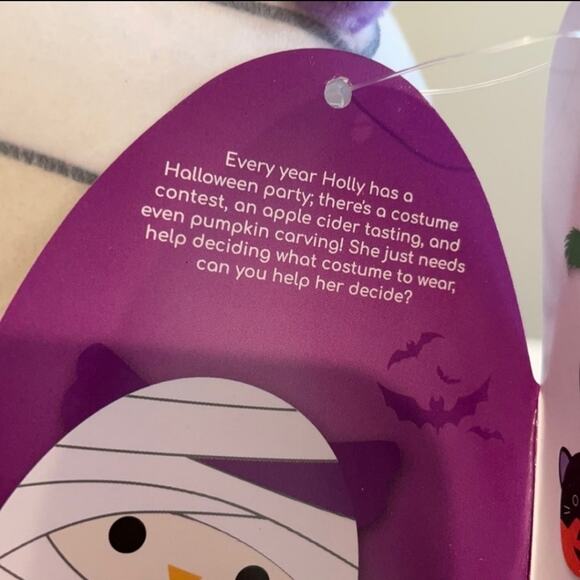 LAST NWT 8” Holly the Mummy Owl Squishmallow - Picture 4 of 4